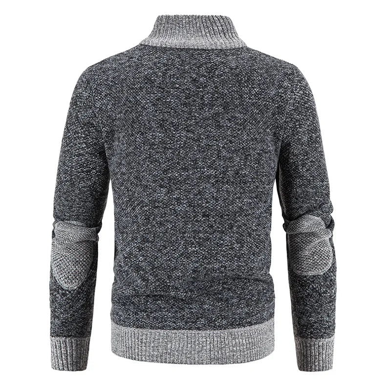 Cardigan d'automne chaud confortable allure sobre homme – Noizay
