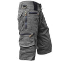 Short cargo multi-poches à fermeture zippée au style intemporel homme – Bourbon
