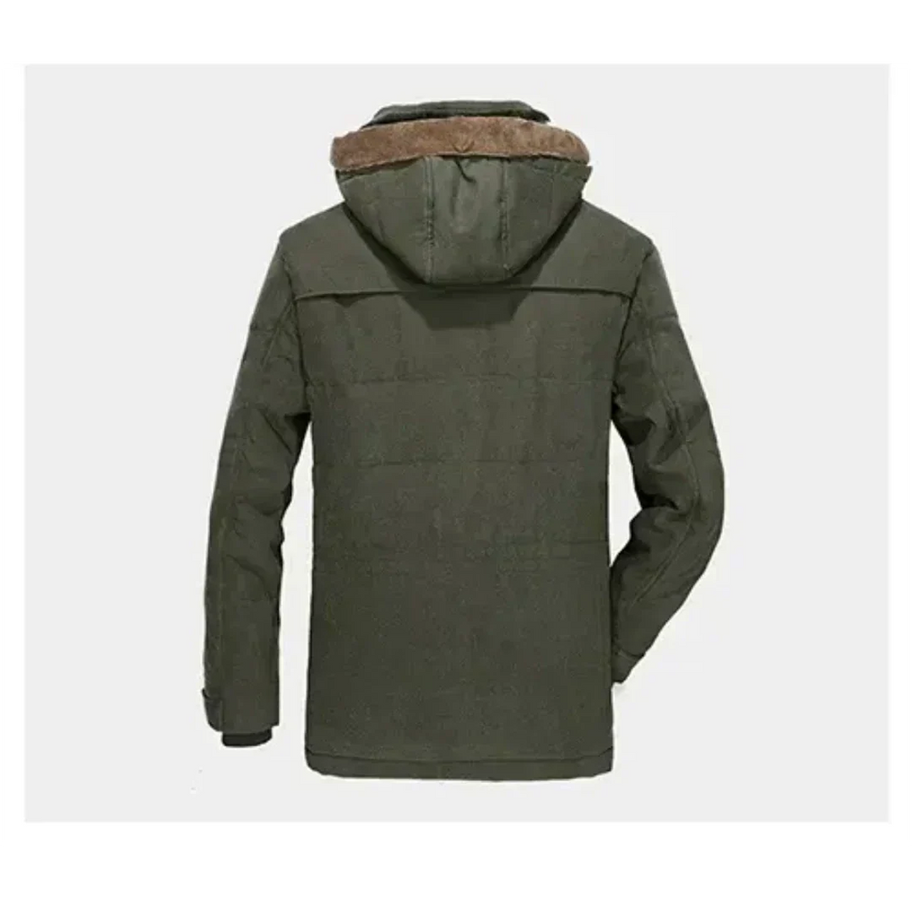 Parka doublée polaire chaude et fonctionnelle au style intemporel homme – Rosiers