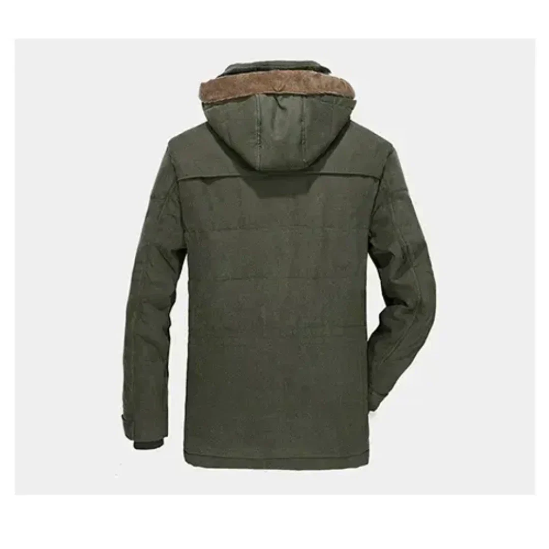 Parka doublée polaire chaude et fonctionnelle au style intemporel homme – Rosiers