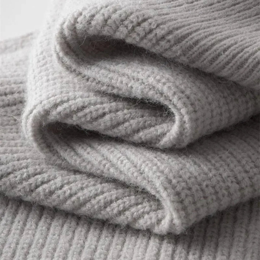 Cardigan en cachemire à col montant et zip intégral douceur raffinée homme – La Tremblade