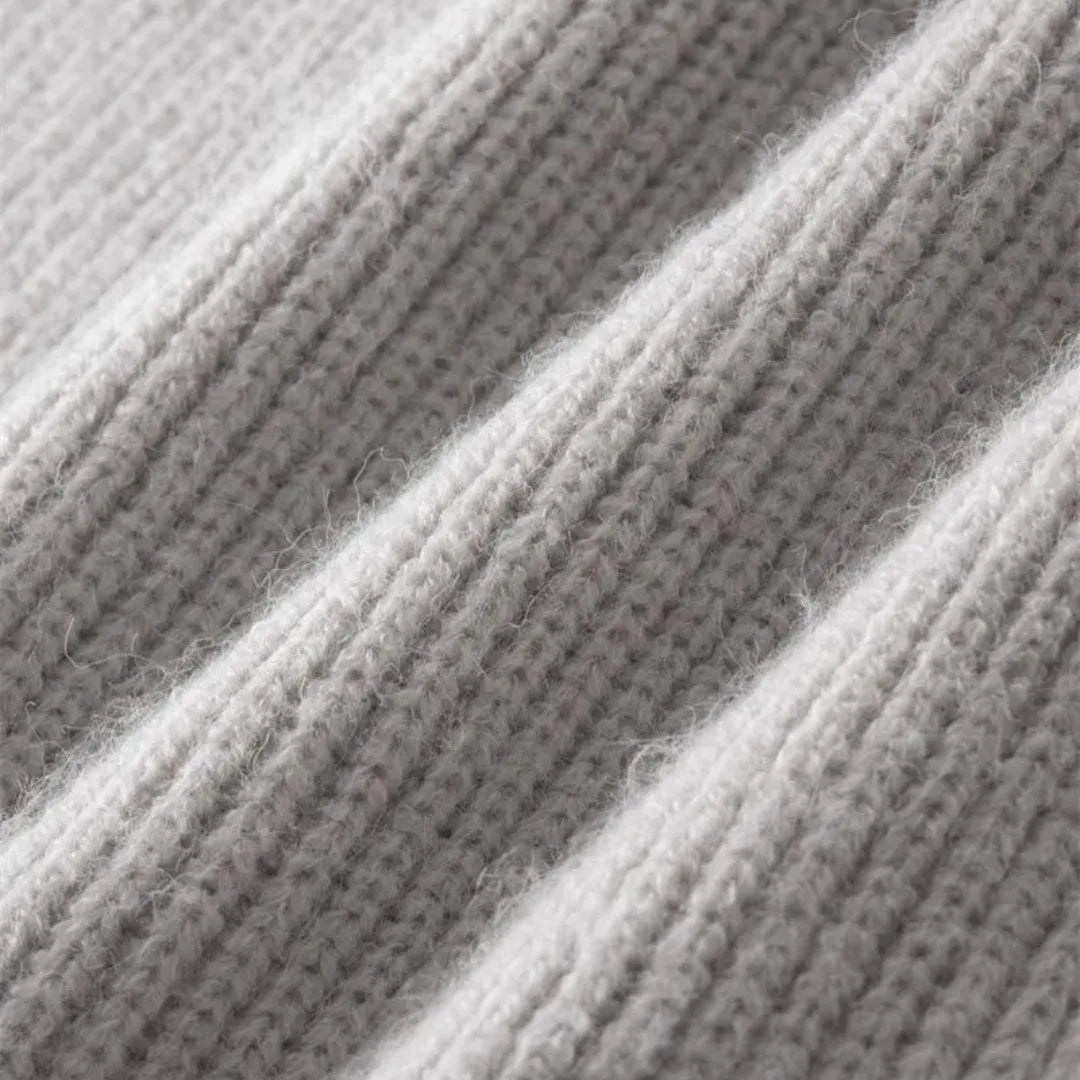 Cardigan en cachemire à col montant et zip intégral douceur raffinée homme – La Tremblade