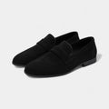 Mocassins en daim coupe basse au style intemporel homme – Briançon