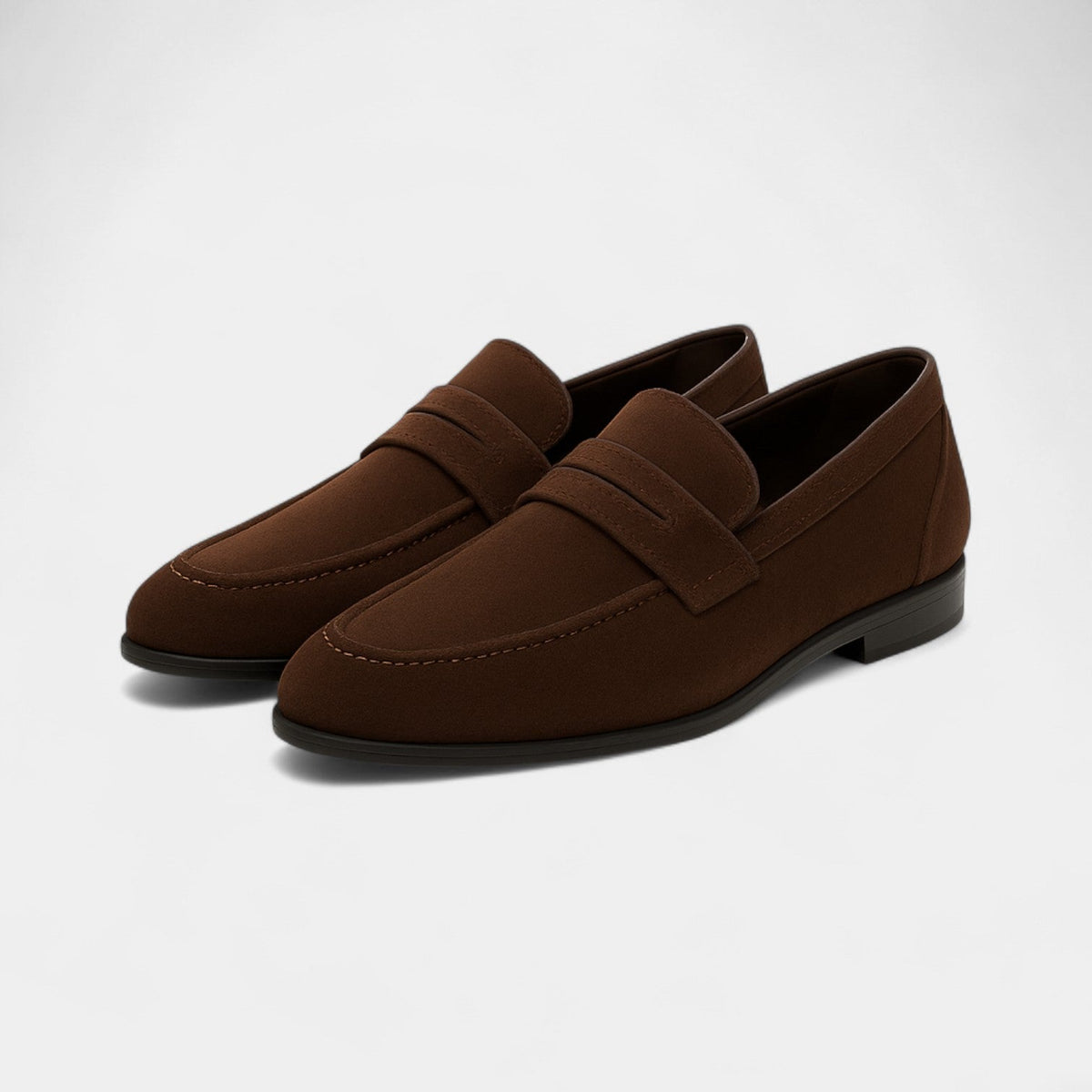 Mocassins en daim coupe basse au style intemporel homme – Briançon