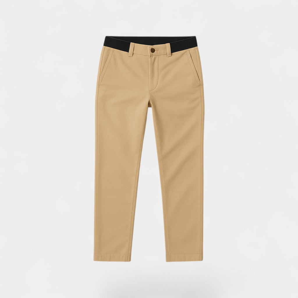 Pantalon chino en coton stretch coupe ajustée homme – Montagny