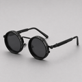Lunettes de soleil rondes monture fine au style intemporel homme – Goult