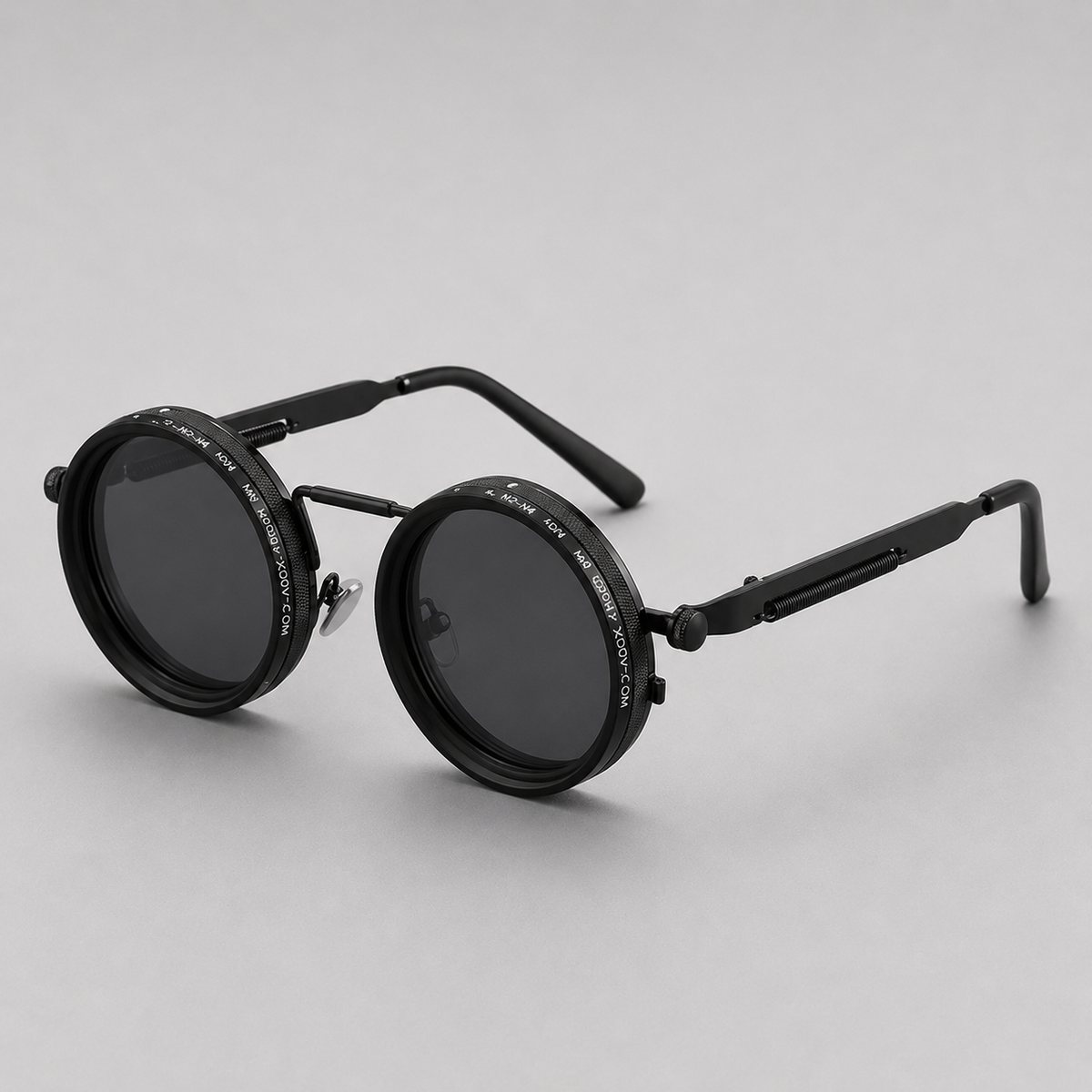 Lunettes de soleil rondes monture fine au style intemporel homme – Goult