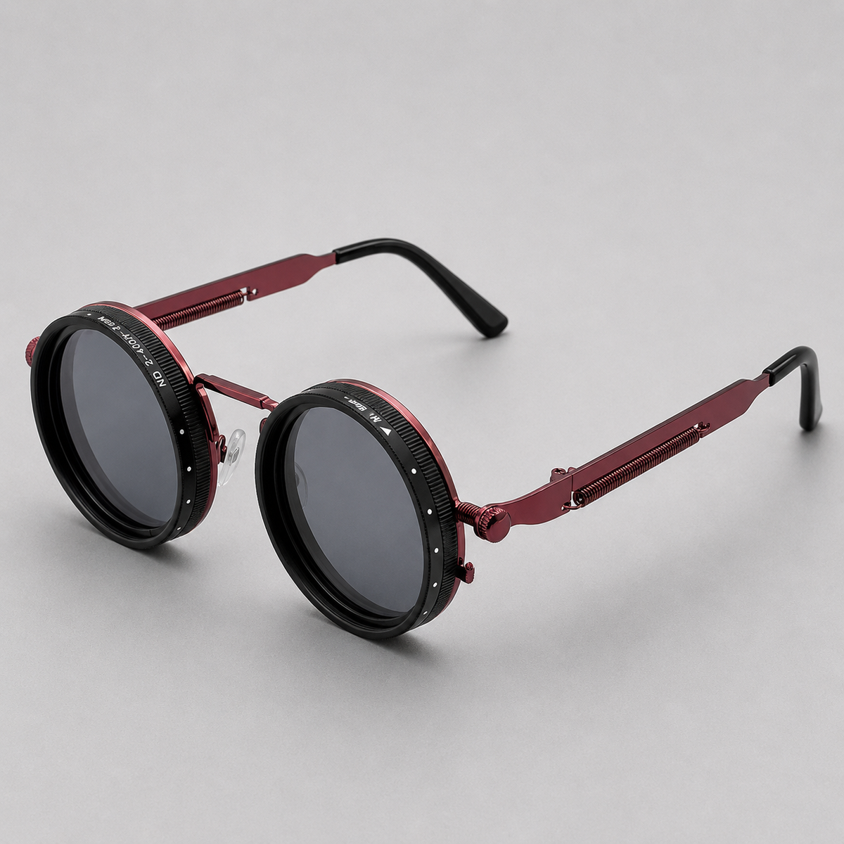 Lunettes de soleil rondes monture fine au style intemporel homme – Goult
