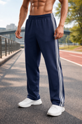 Pantalon de jogging léger à cordon de serrage coupe confortable homme – Pont-Aven