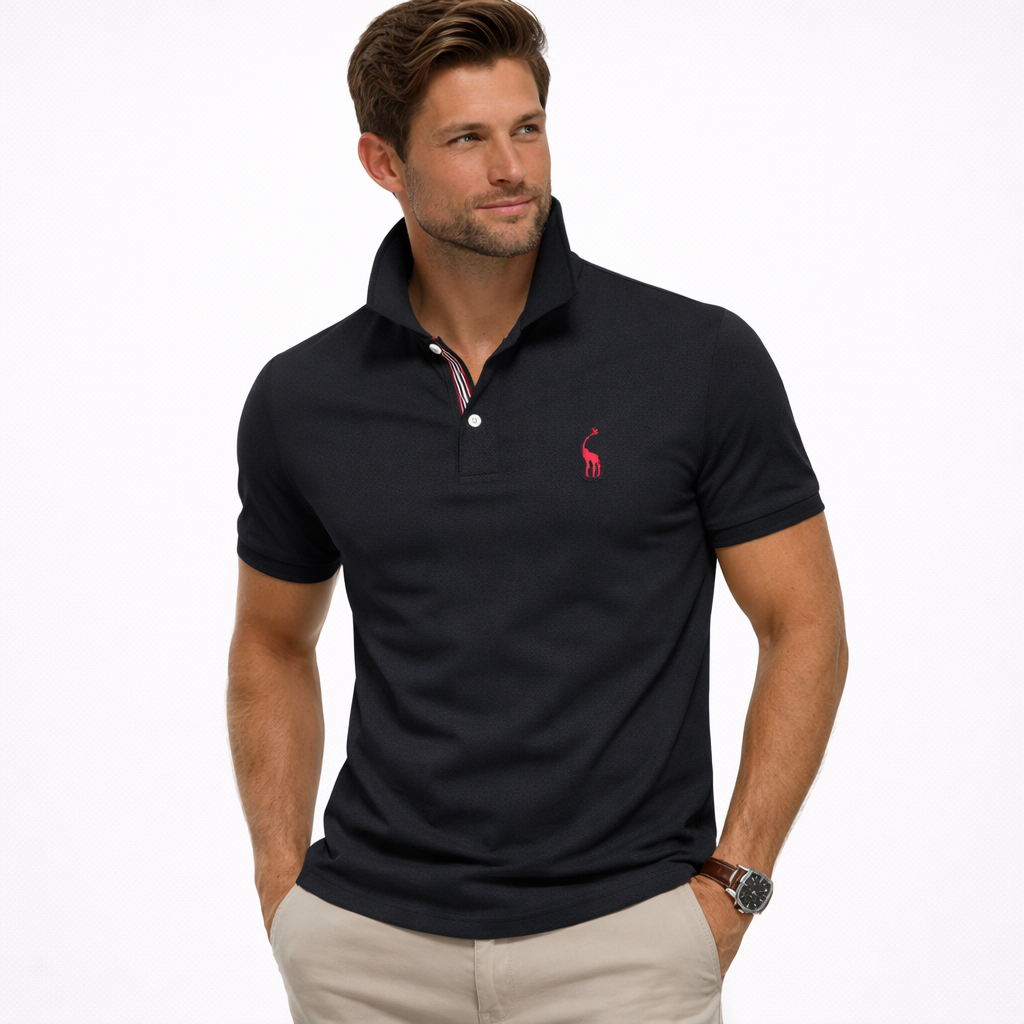 Polo d'été élégant respirant au style intemporel homme – Malaquais