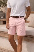 Short tailleur en twill coupe structurée au style intemporel homme – Saint-Honoré