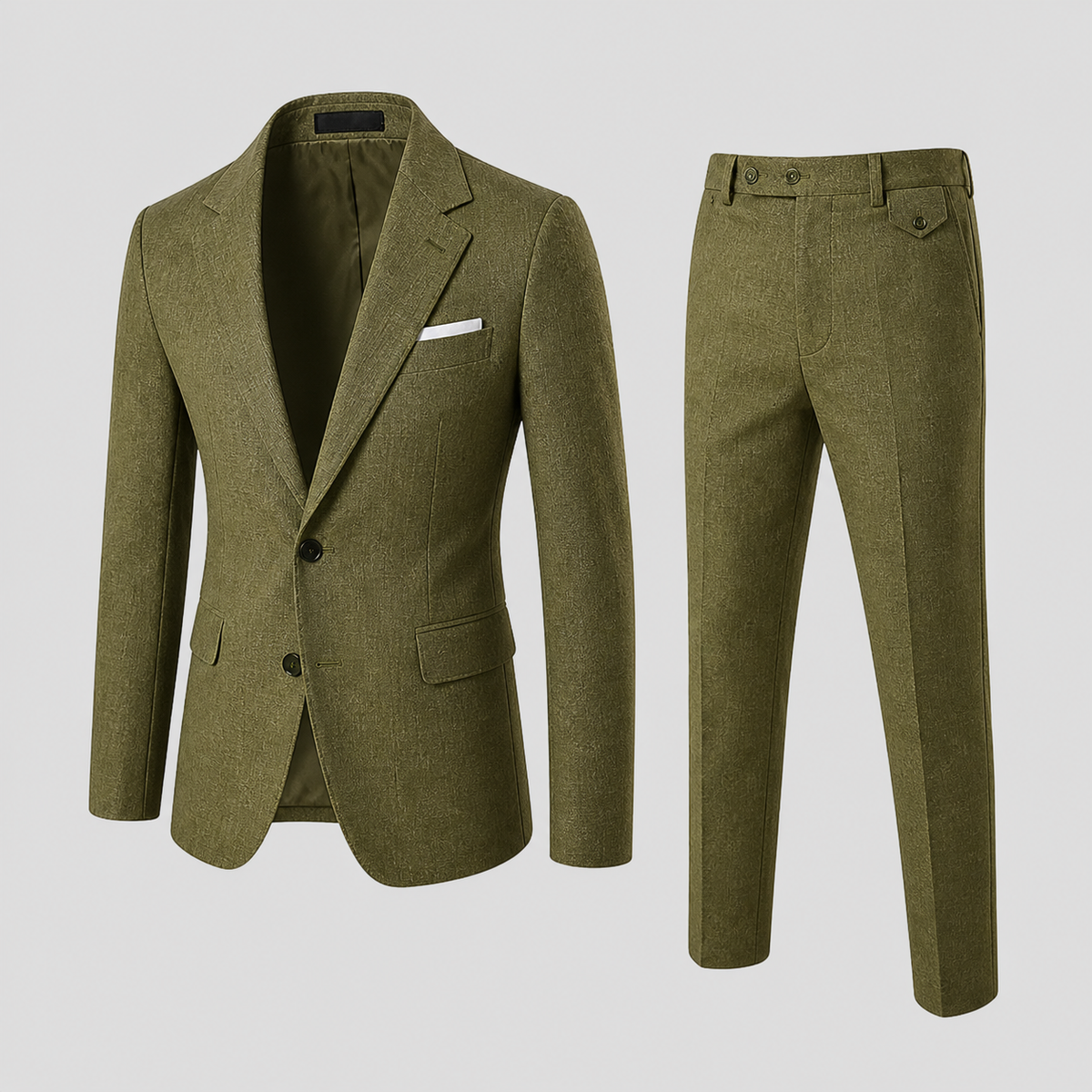 Costume d'été léger deux pièces à la finition soignée homme – Beuil