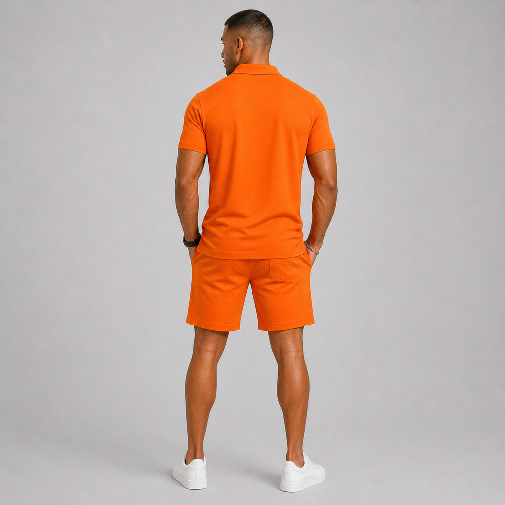 Ensemble sport haut et short pour l'été au style intemporel homme – Joubert