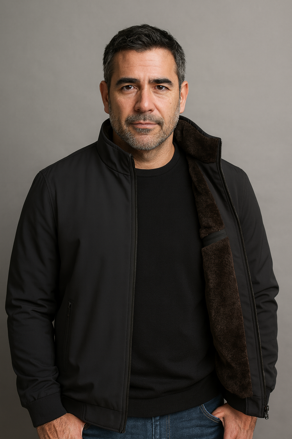 Veste thermique imperméable au style intemporel homme – Claviers