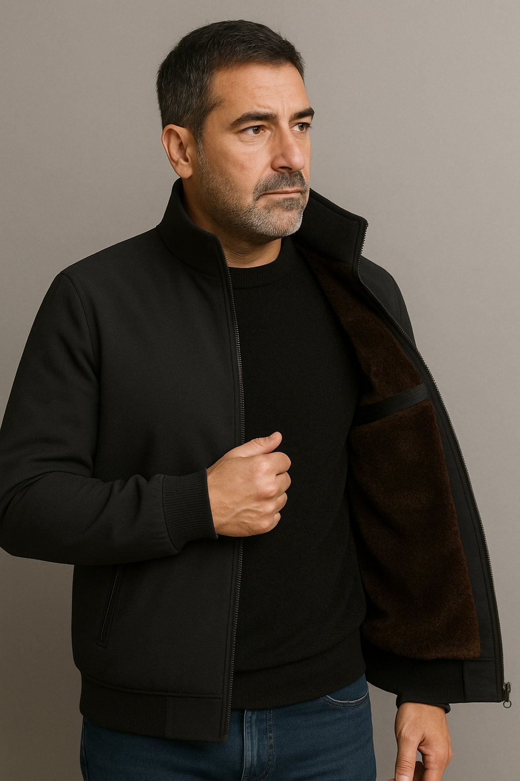 Veste thermique imperméable au style intemporel homme – Claviers