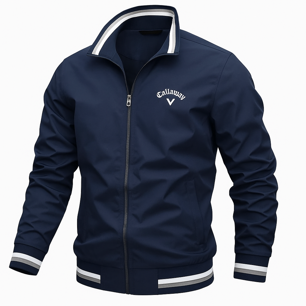 Veste mi-saison sportive coupe moderne pour golf ou ville homme – Cambo
