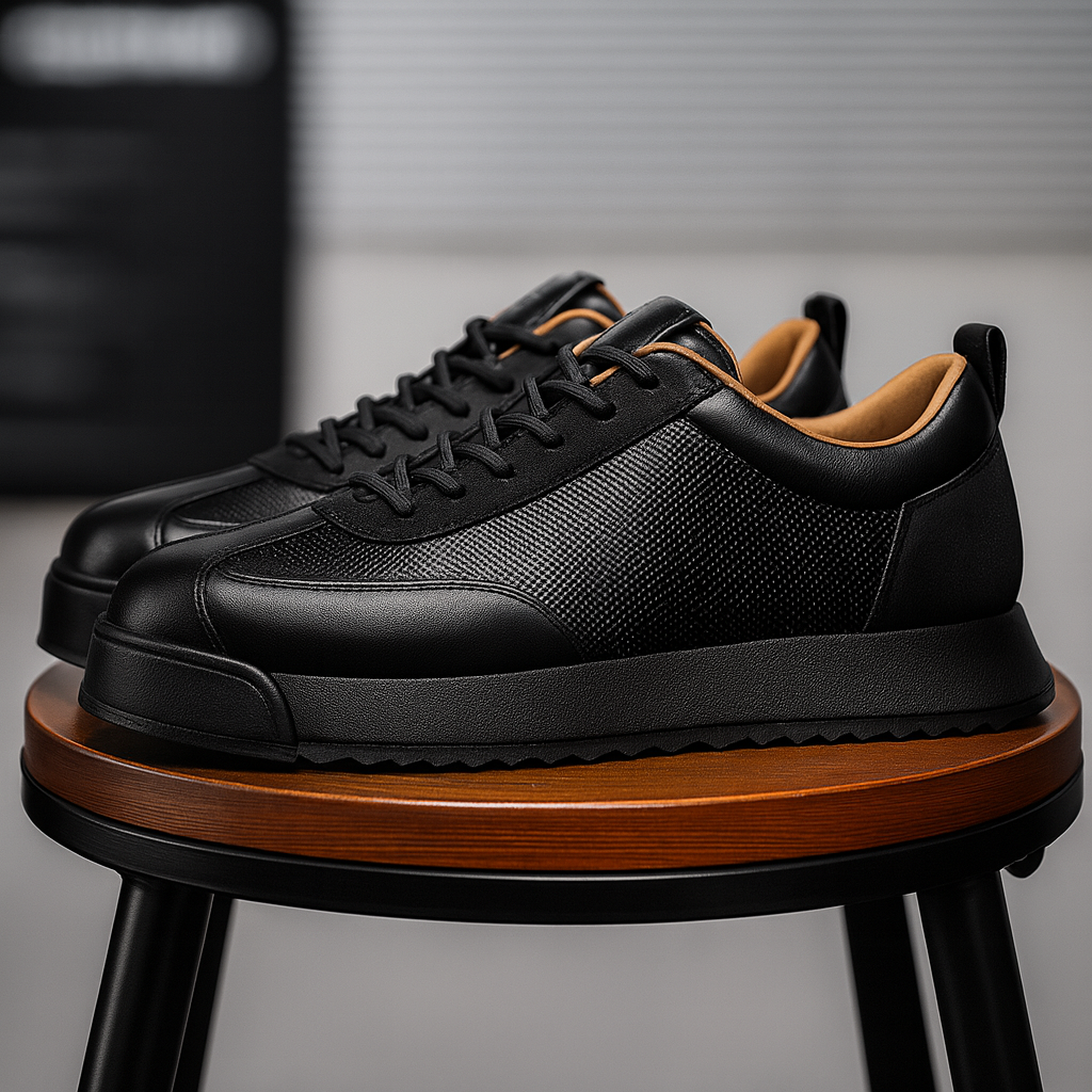 Chaussures en cuir élégantes confort du matin au soir homme – Montpoupon