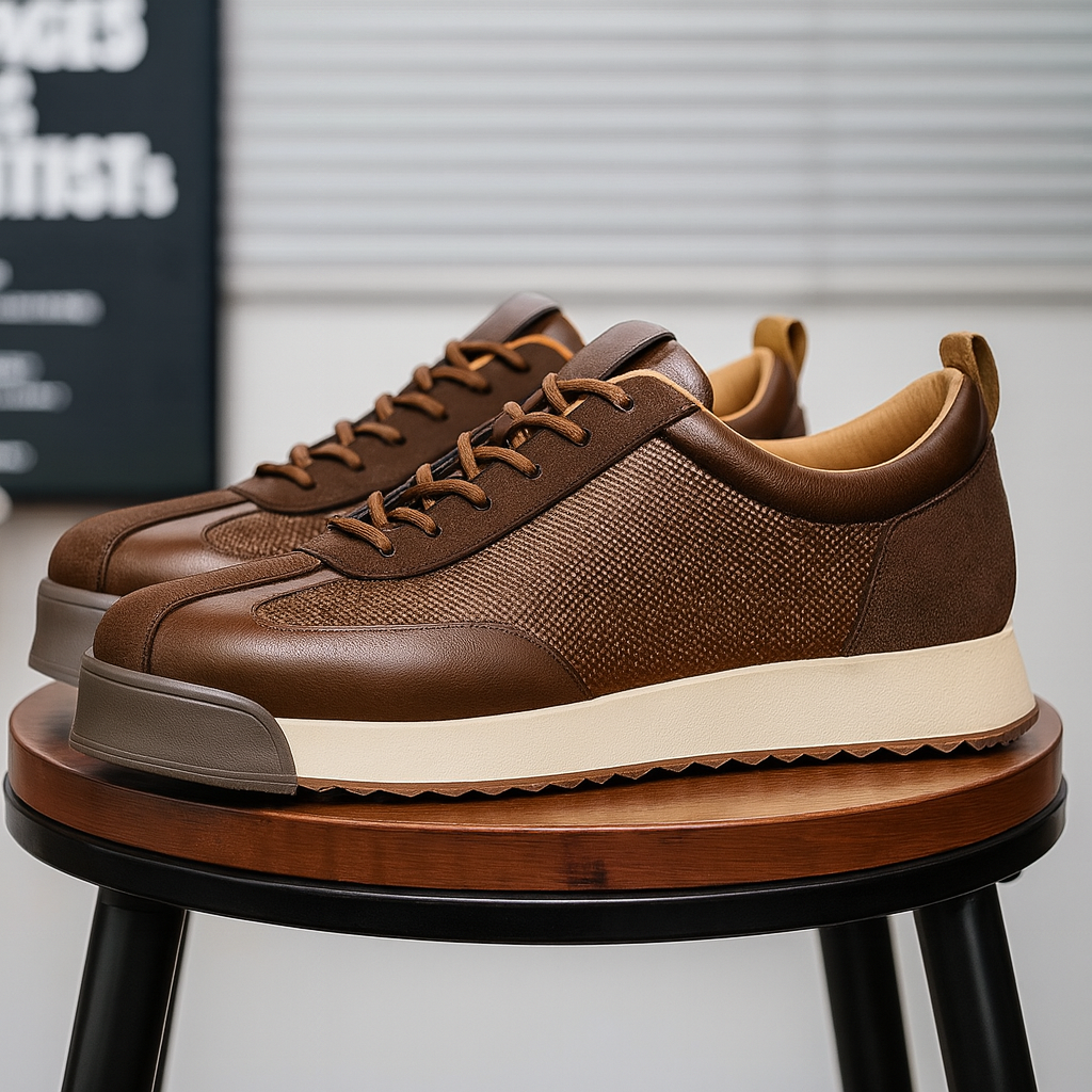 Chaussures en cuir élégantes confort du matin au soir homme – Montpoupon