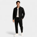 Ensemble veste zippée et pantalon slim coupe ajustée homme – Barneville