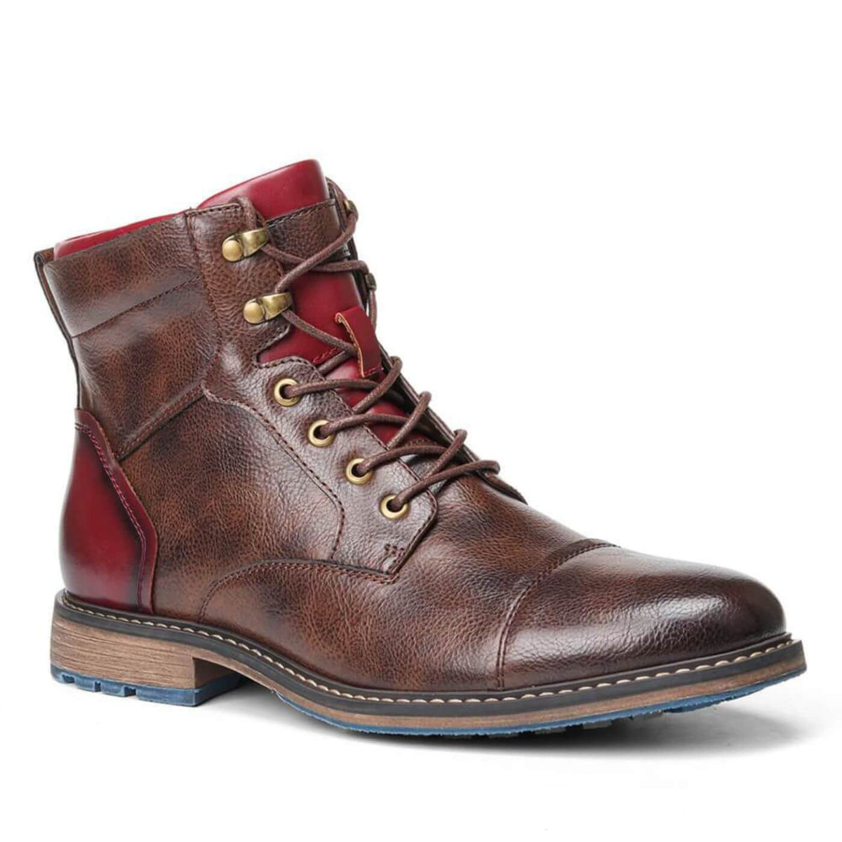 Bottines Oxford à lacets à la finition soignée homme – Coursegoules