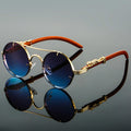 Lunettes de soleil rétro monture angulaire style sobre et élégant homme – Reugny