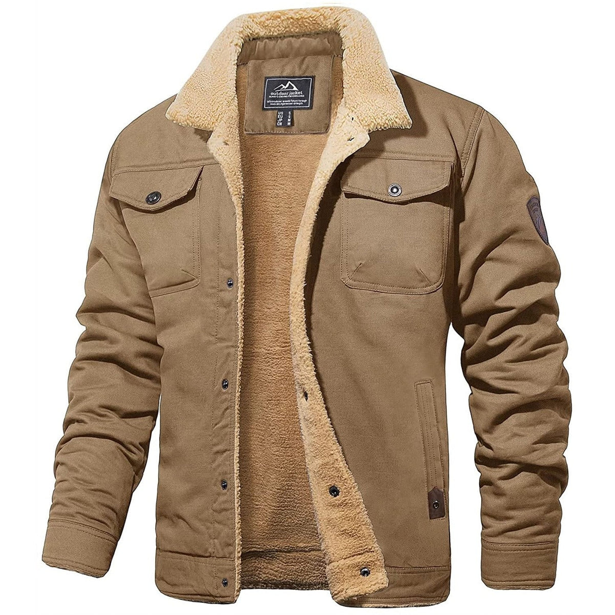 Veste bomber intemporelle zippée à la finition soignée homme – Gigondas