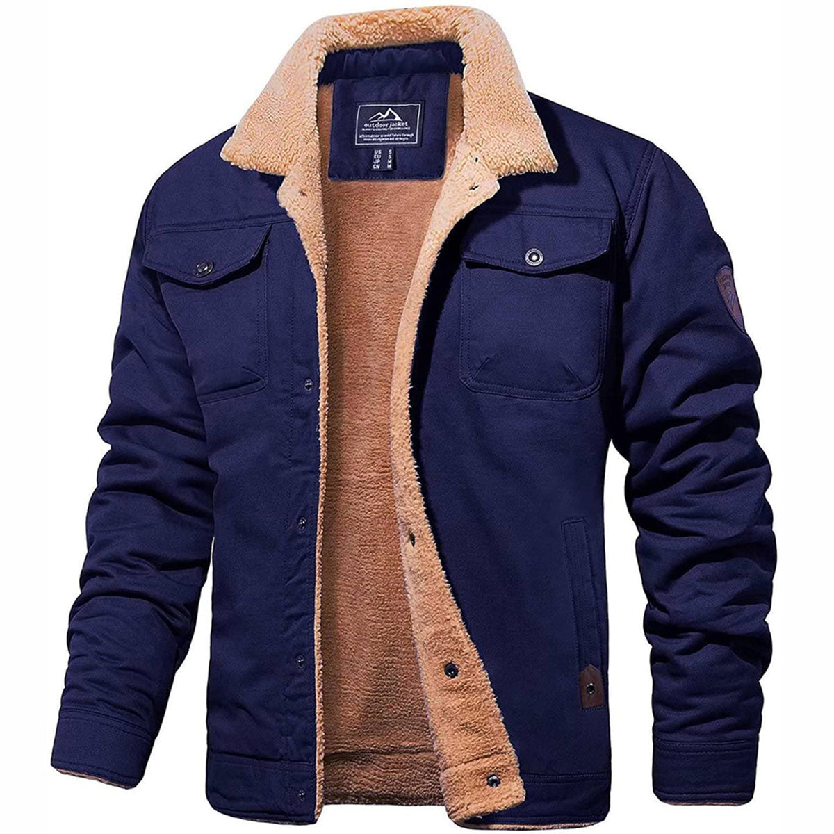 Veste bomber intemporelle zippée à la finition soignée homme – Gigondas