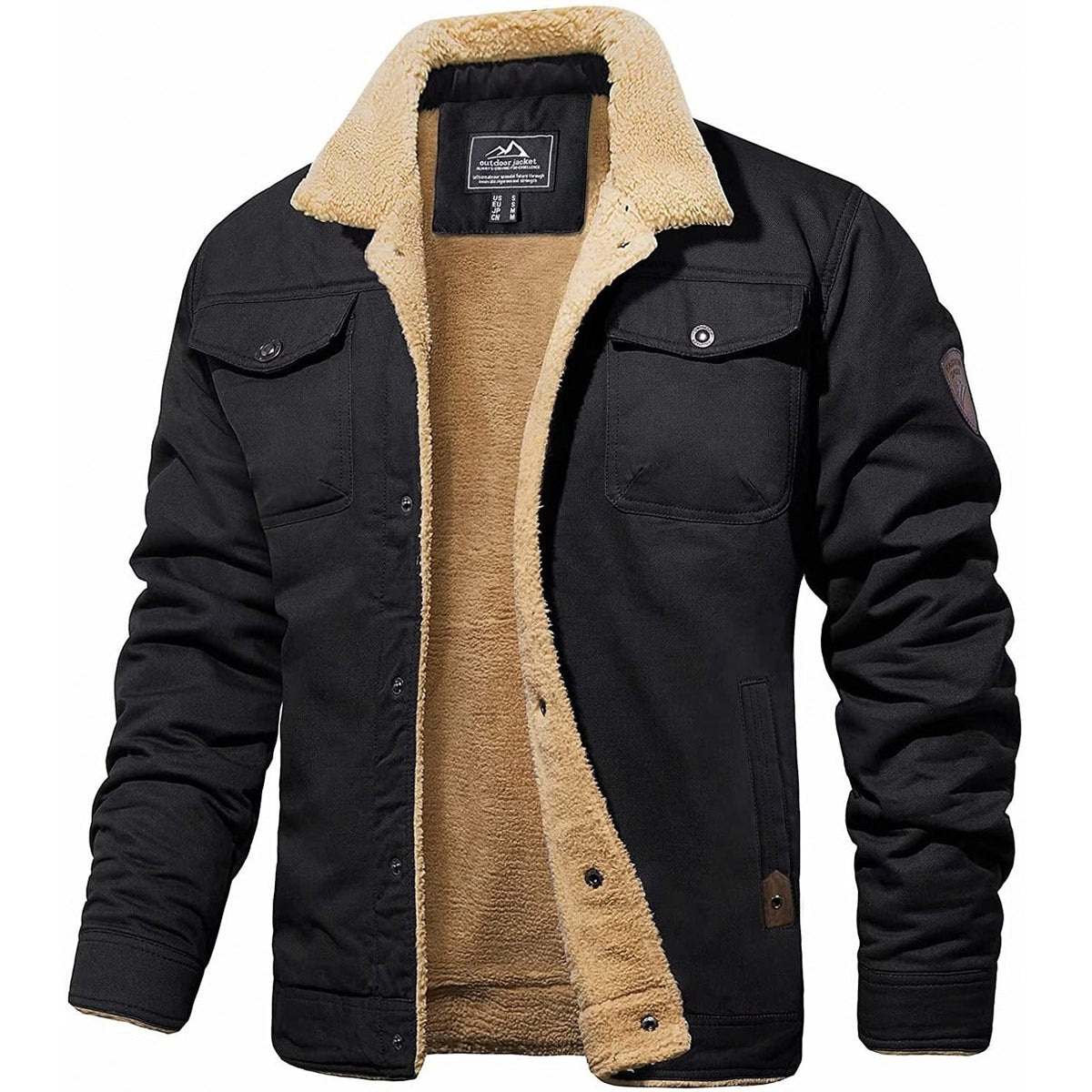 Veste bomber intemporelle zippée à la finition soignée homme – Gigondas