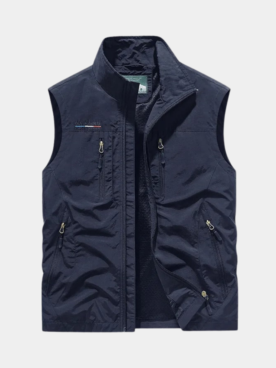 Gilet sans manches léger allure sportive