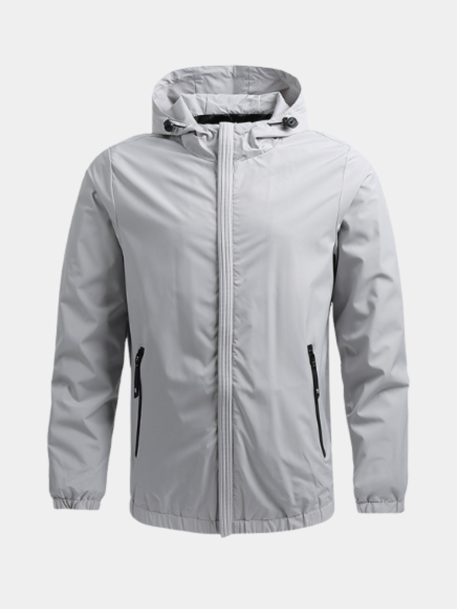 Veste légère zippée esprit coupe-vent