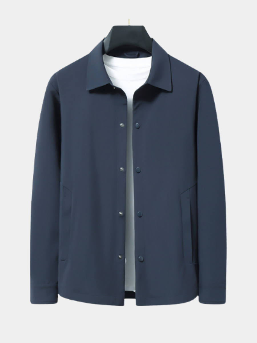 Veste légère de voyage coupe épurée