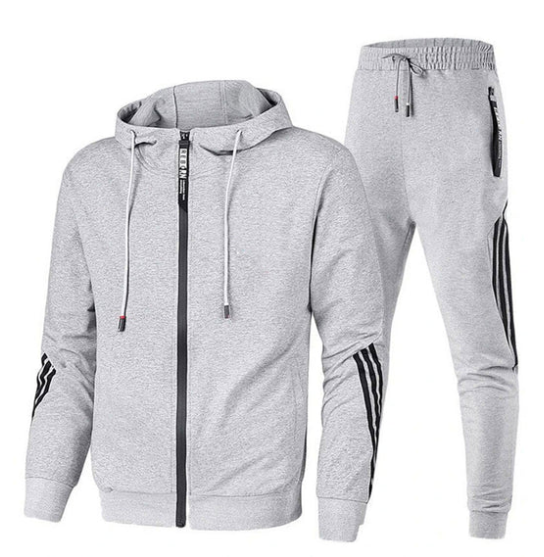 Survêtement sport coupe confortable veste et pantalon homme – Francueil