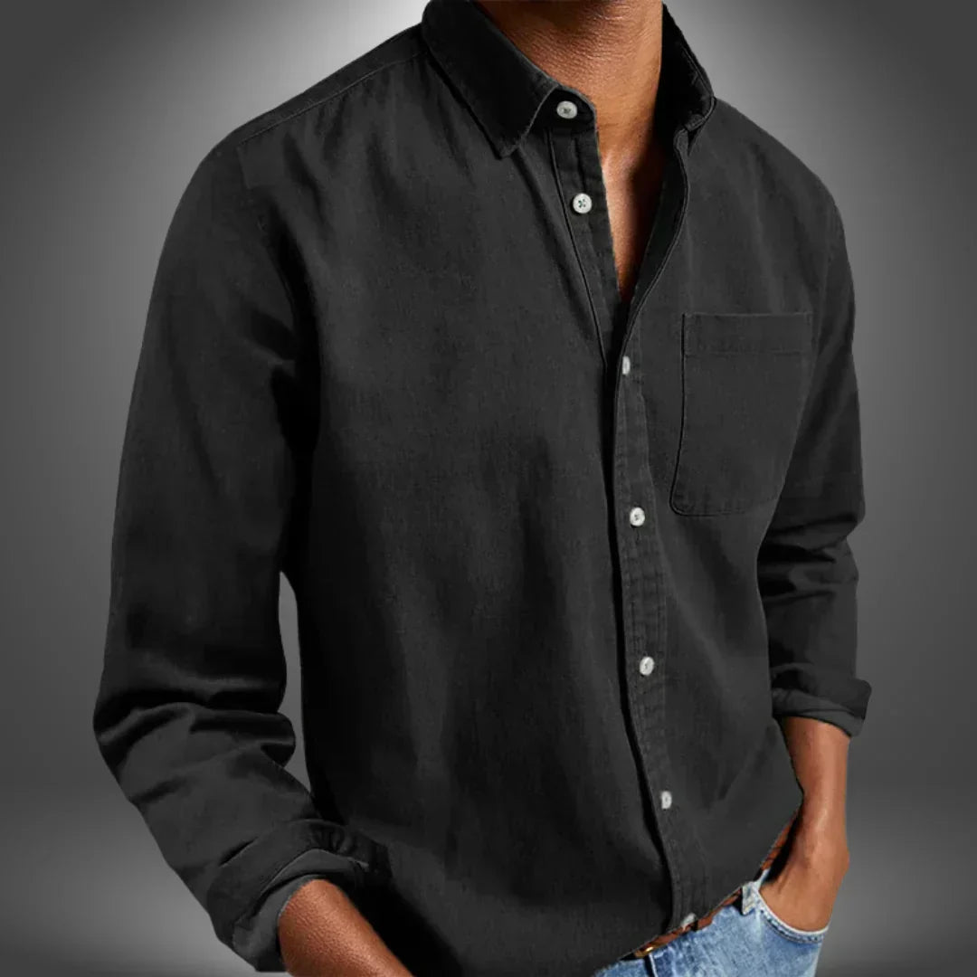 Chemise artisanale confortable au style intemporel homme – Cap-d'Ail
