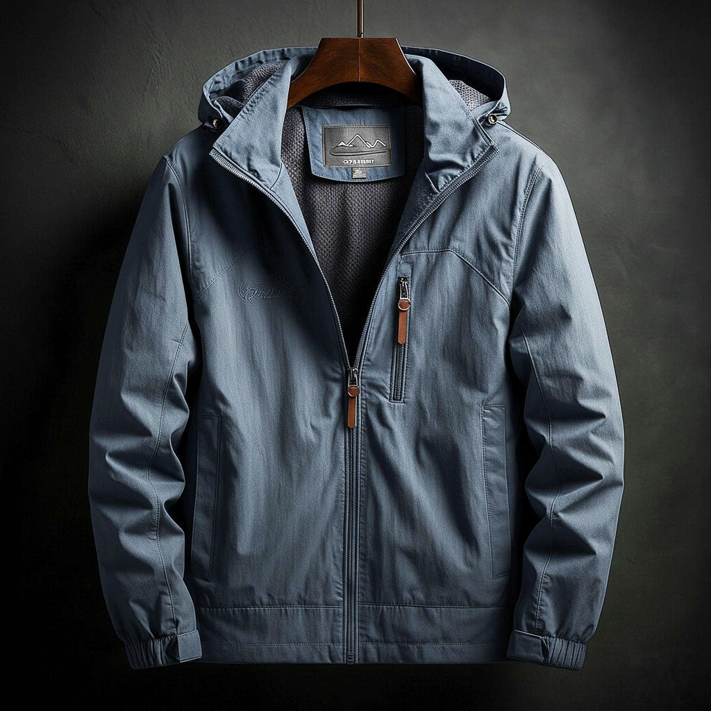 Veste coupe-vent légère zippée