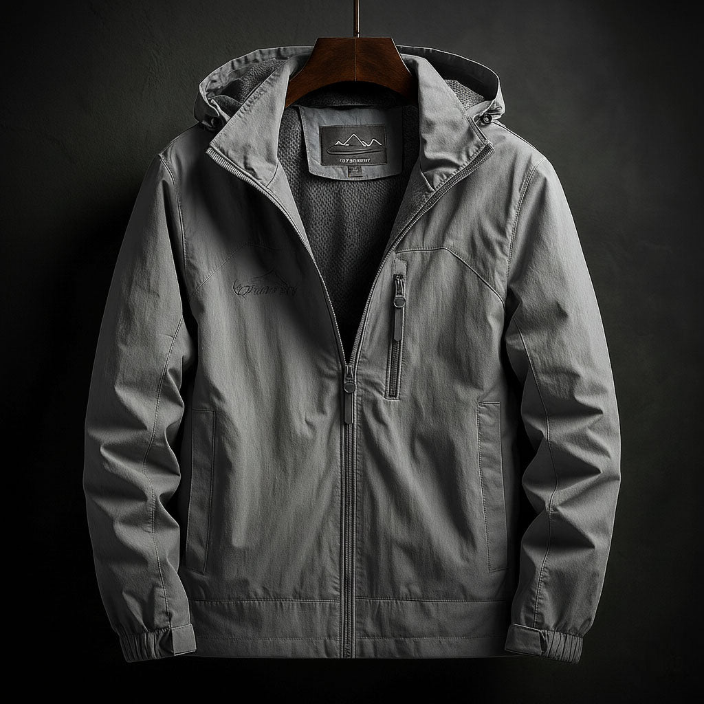 Veste coupe-vent légère zippée