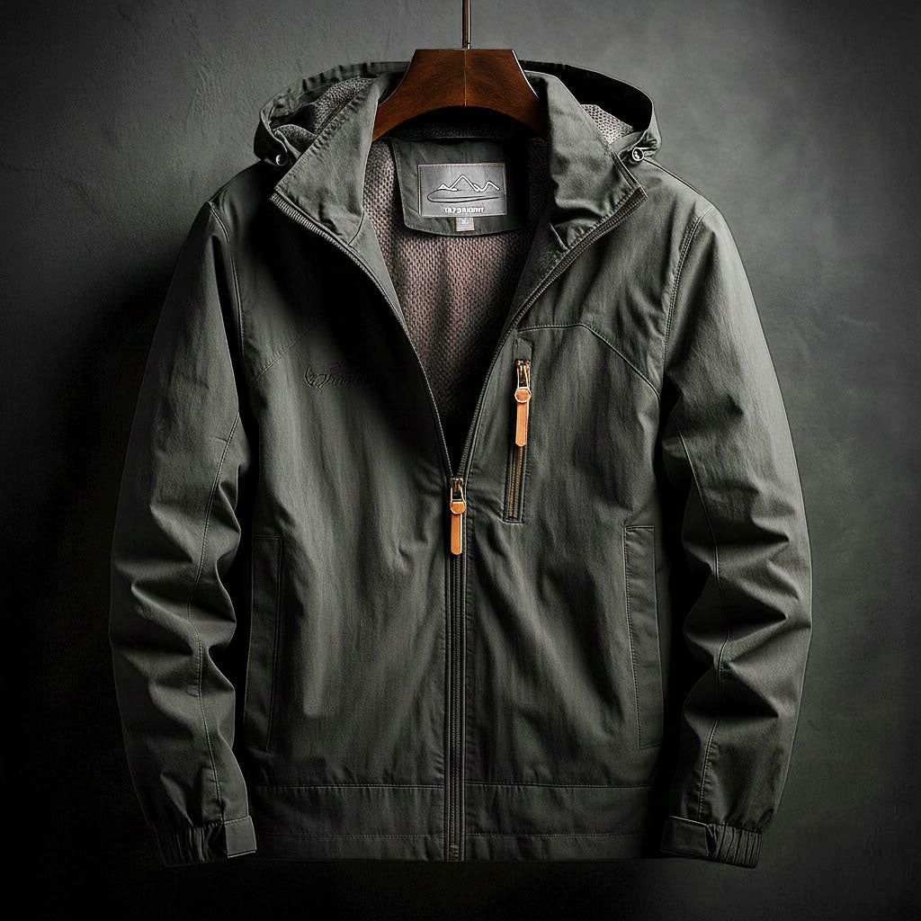 Veste coupe-vent légère zippée
