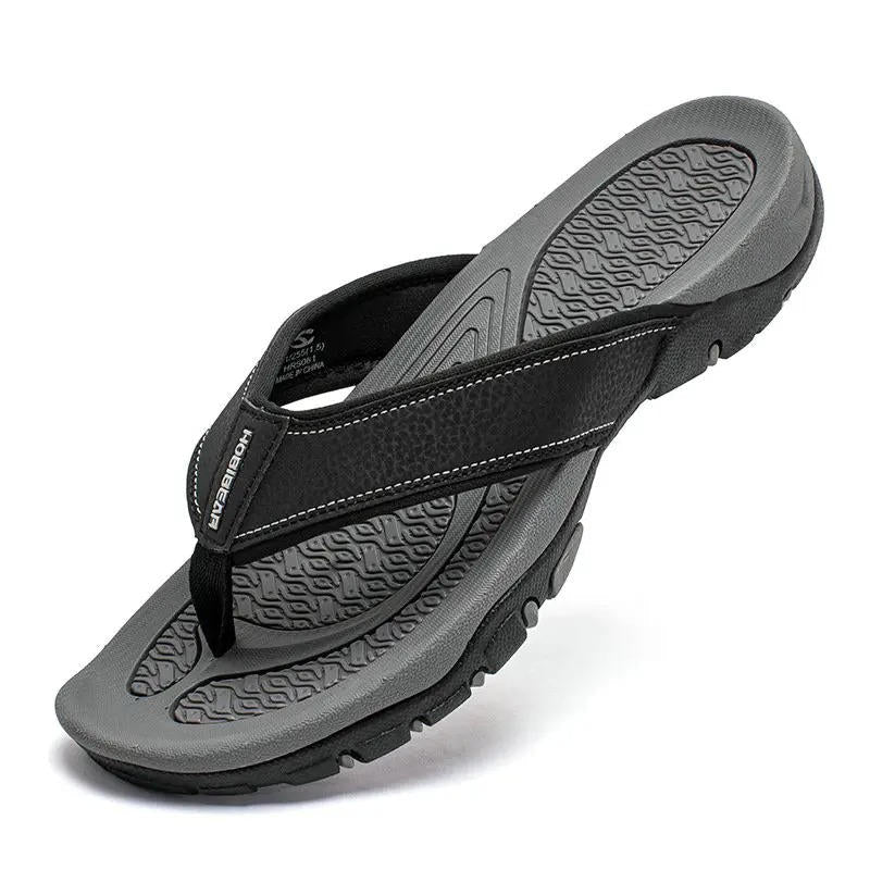 Tongs outdoor amortissantes semelle texturée adhérente pour l'été homme – Ondres