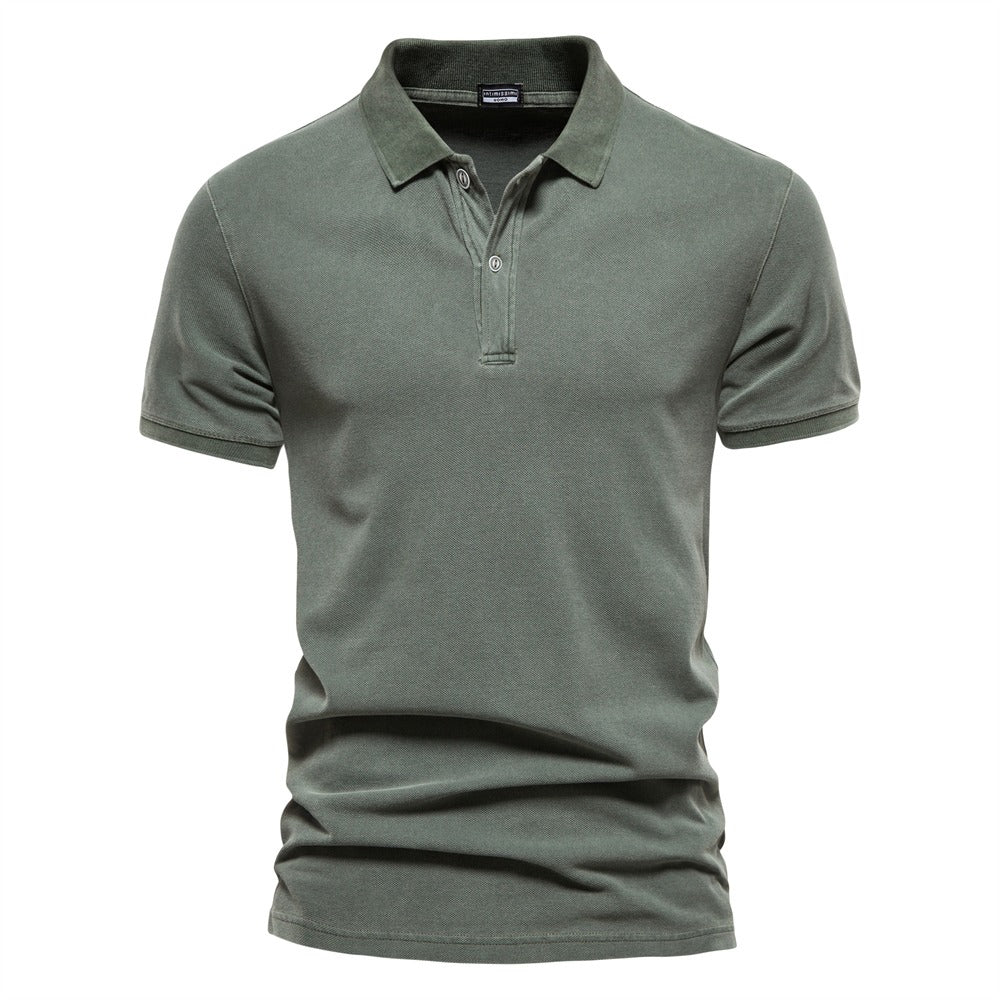 Polo à manches courtes coupe soignée finitions nettes classique homme – Gradignan