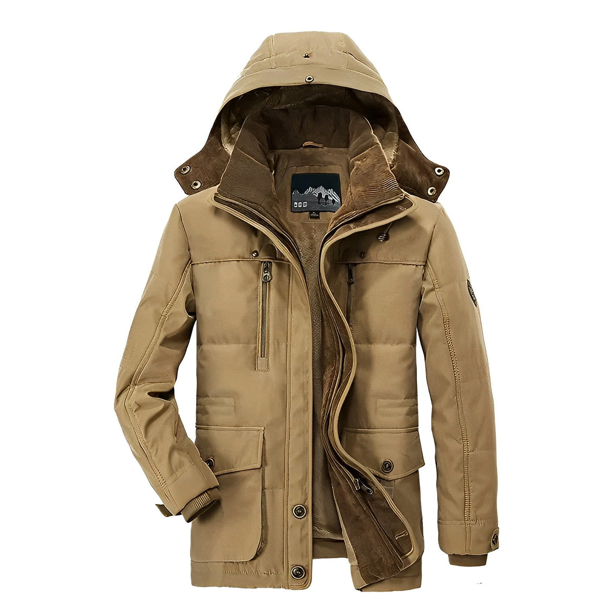 Manteau d'hiver classique isolation coupe élégante homme – Courçay