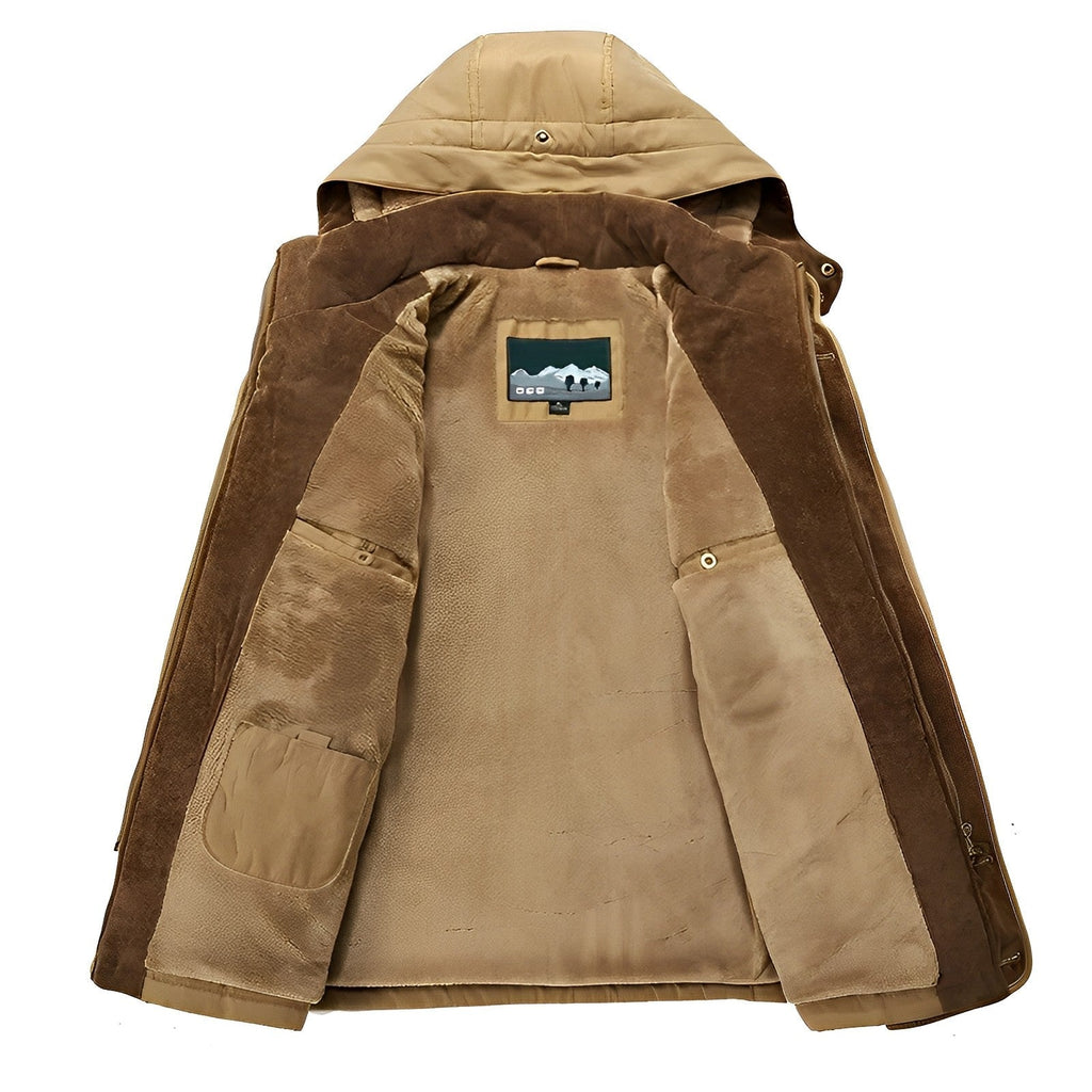 Manteau d'hiver classique isolation coupe élégante homme – Courçay