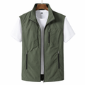 Gilet sans manches léger zippé style utilitaire homme – Paimpol