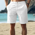 Short tailleur léger poches classiques au chic discret homme – Valensole