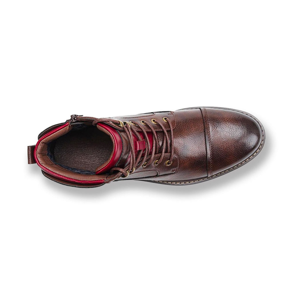 Bottines richelieu artisanales en cuir souple lacées homme – Meursault