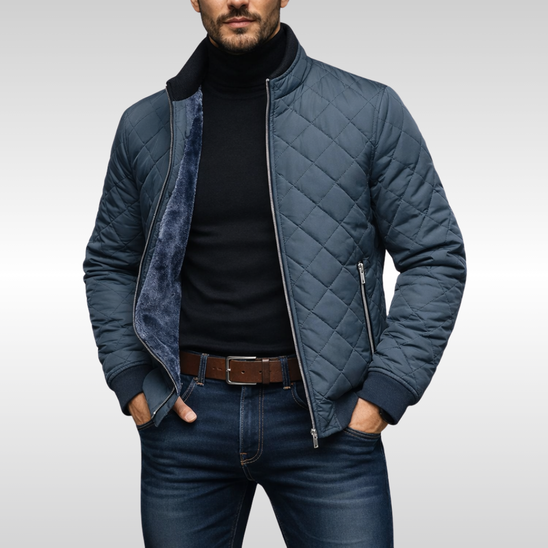 Veste d'hiver matelassée à doublure épaisse