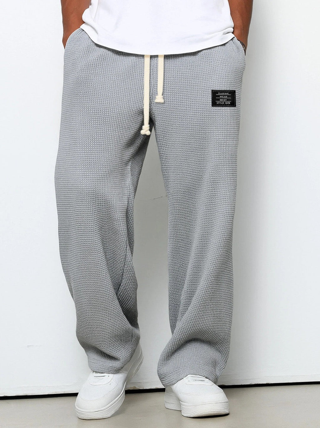Pantalon confortable à taille ajustable au style intemporel homme – Haussmann
