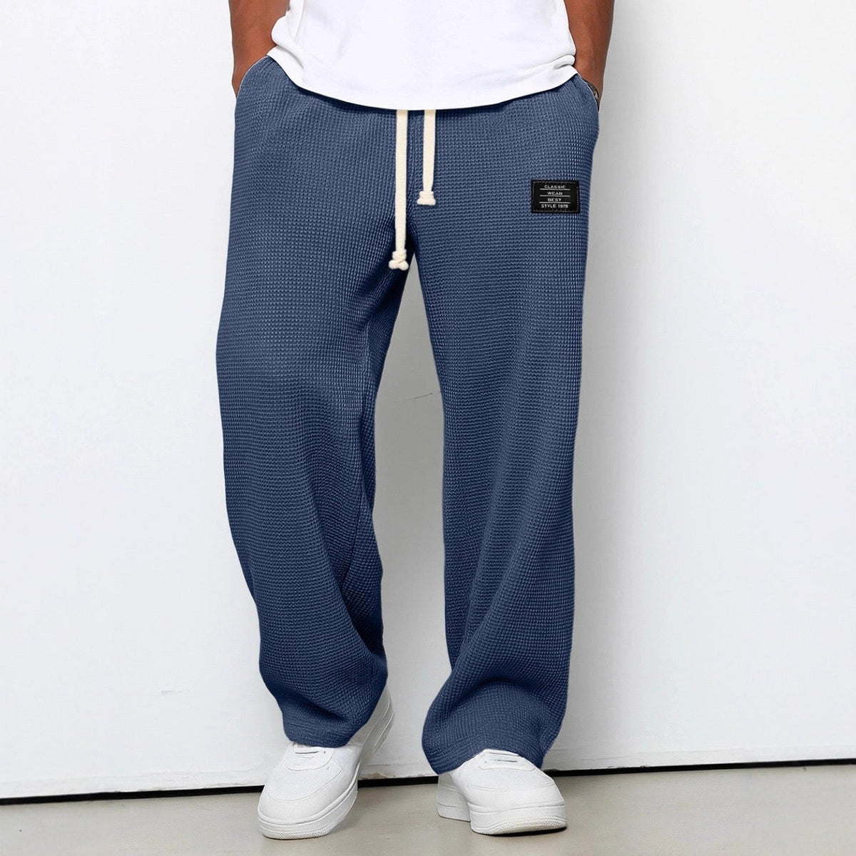 Pantalon confortable à taille ajustable au style intemporel homme – Haussmann