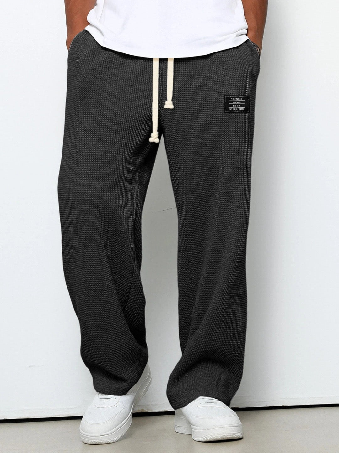 Pantalon confortable à taille ajustable au style intemporel homme – Haussmann