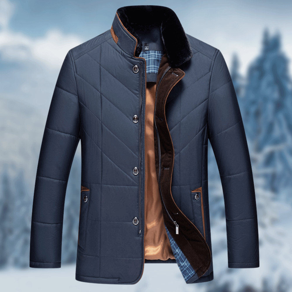 Doudoune longue chaude pour l'hiver au style intemporel homme – Valois