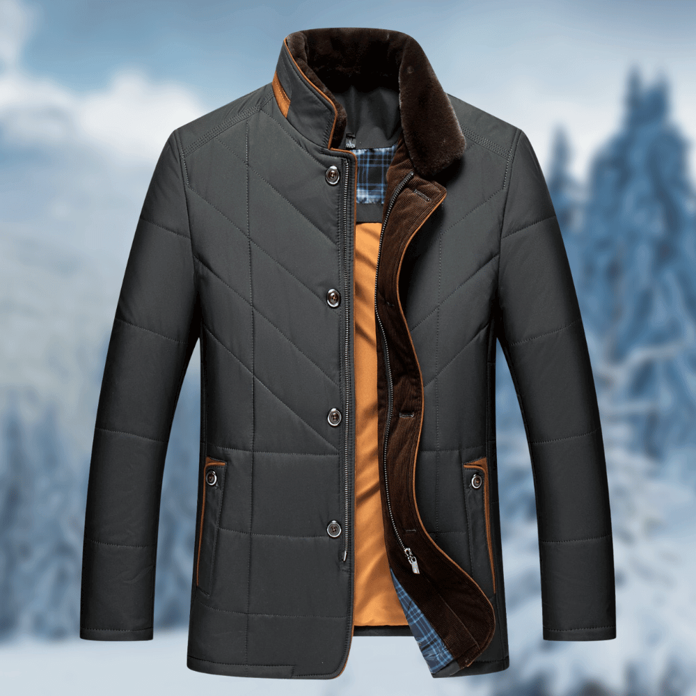 Doudoune longue chaude pour l'hiver au style intemporel homme – Valois