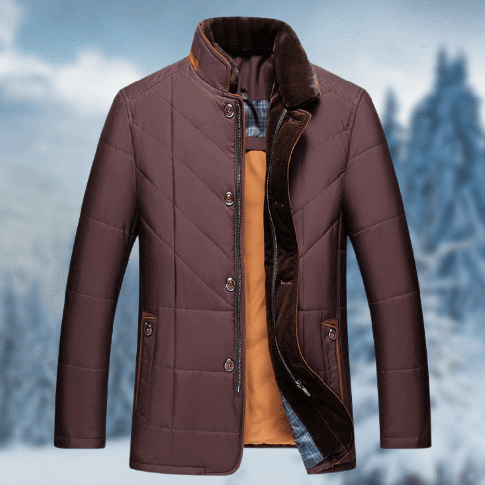 Doudoune longue chaude pour l'hiver au style intemporel homme – Valois